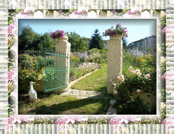 Entrée de mon jardin