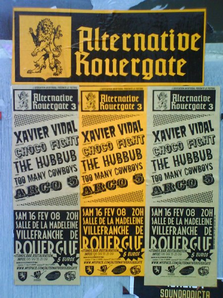 Alternative Rouergate 3 le 16 février à Villefranche de Rouergue