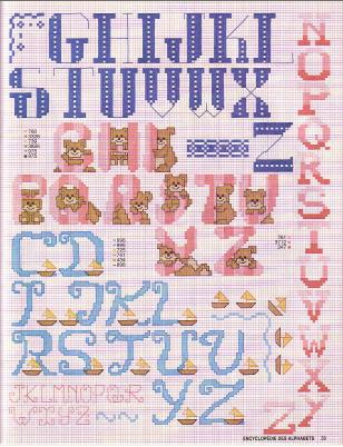 Point de Croix : Grille Alphabet dans Les Alphabets 080226124730178861761017