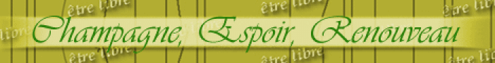 Champagne espoir renouveau