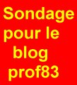 Votez pour le blog de prof83