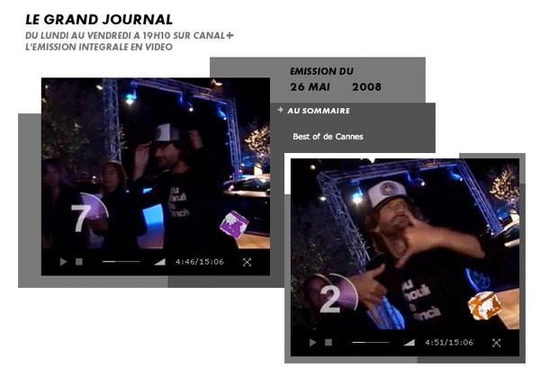 tee shirt frederic beigbeder canal+