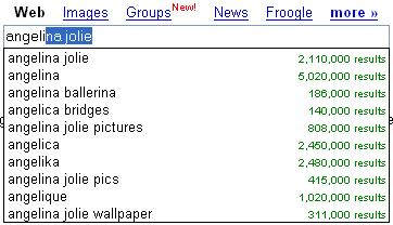 google suggest
