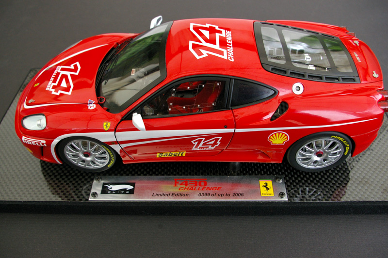 Modèle Réduit Ferrari 430 Challenge échelle 1:18 - Hot Wheels, état Comme Neuf
