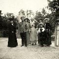 Nicolas, Olga, Tatiana, Anastasia, Alexei, Marie Fedorovna, Olga Alexandrovna et Xenia Alexandrovna