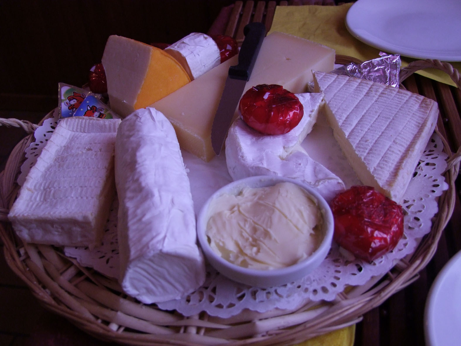 Le plateau de fromage du fin gourmet