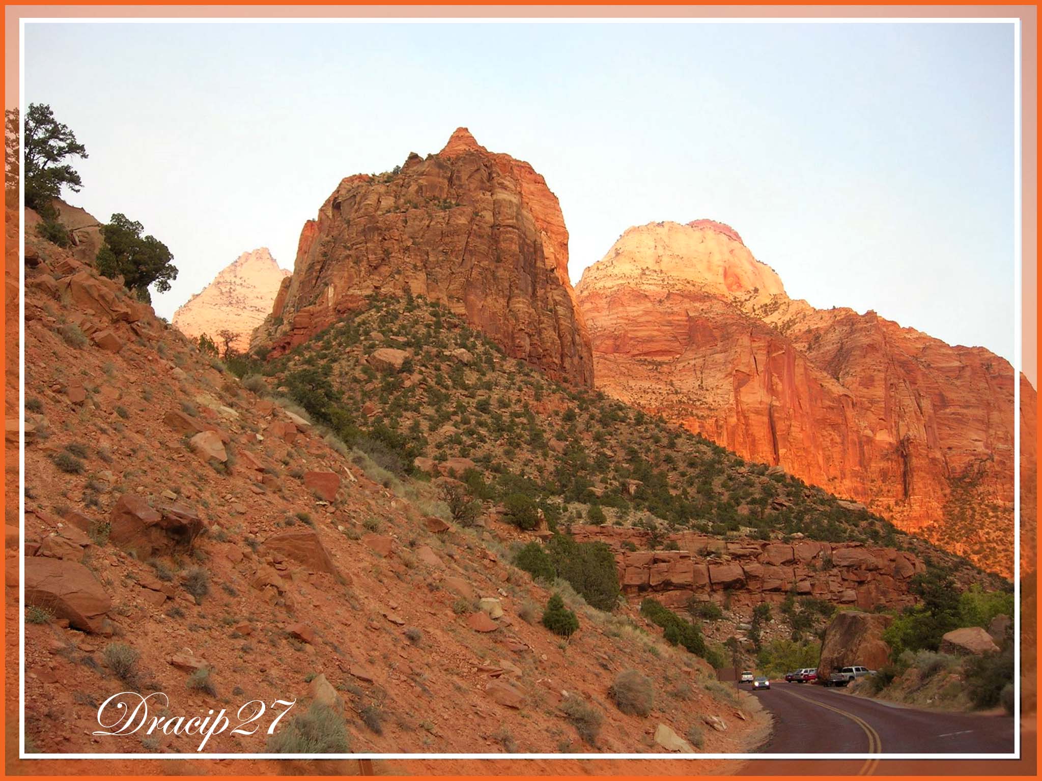 Usa.Zion Canyon.