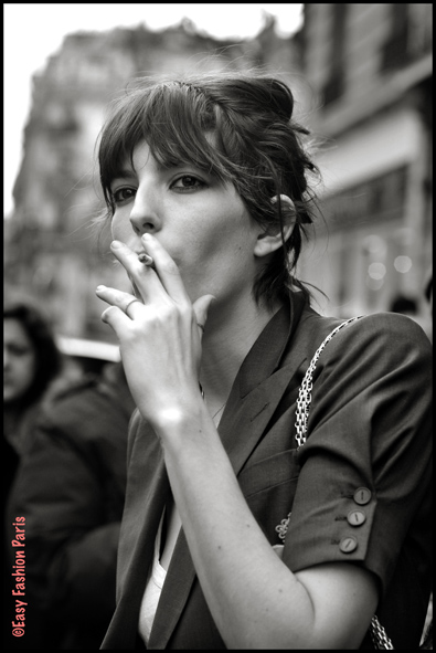 Lou Doillon She always acts naturally I think she don't care about what