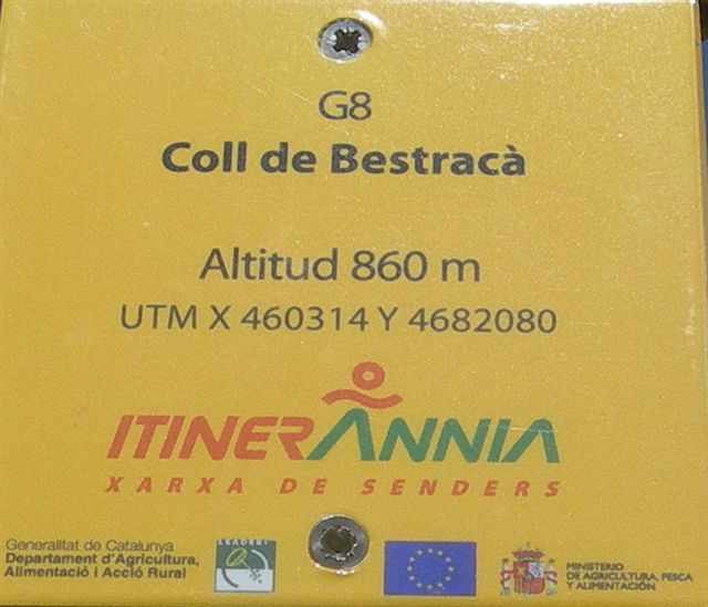Coll de Bestrac&agrave; - ES-GI-0810 (Pannonceau)