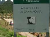 Coll de Can Maçana (Panneau)