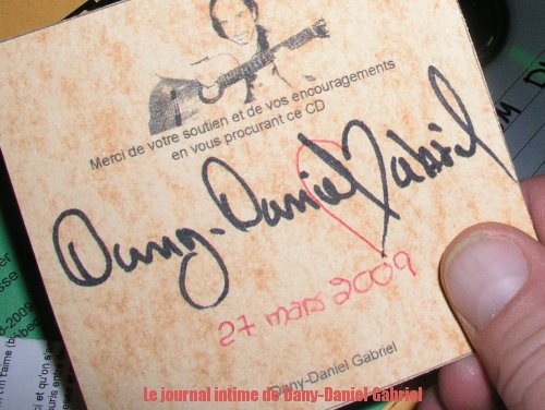 carte remerciement vente cd