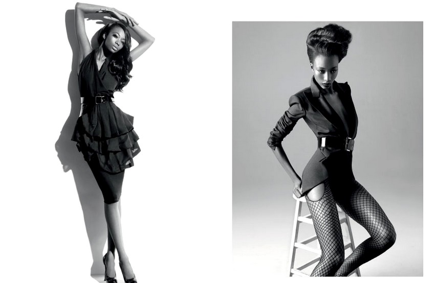 black supermodel : georgie badiel