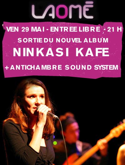 LAOME ET ANICHAMBRE SOUND SYSTEM AU KAFE