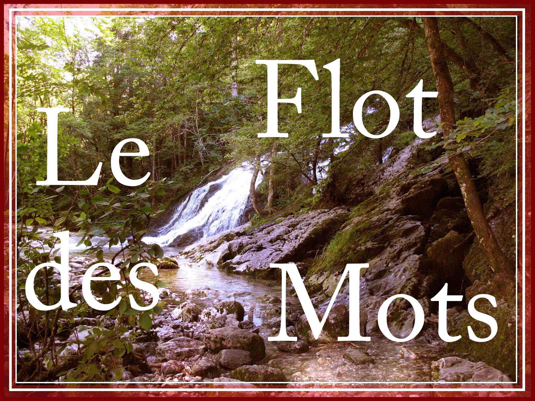 Le flot des mots