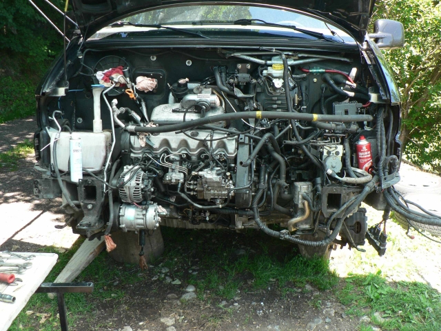 Demontage alternateur t4