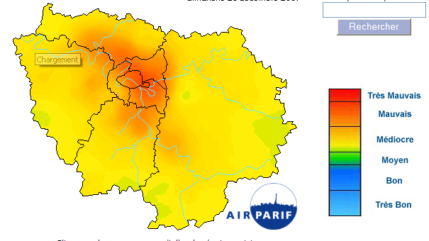 Pollution à Paris ..... vive les caisses ..... 071223070717142181542599