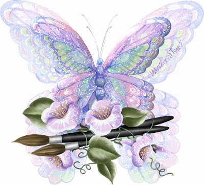papillon peinture