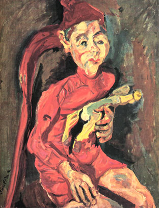 Soutine l'enfant au jouet