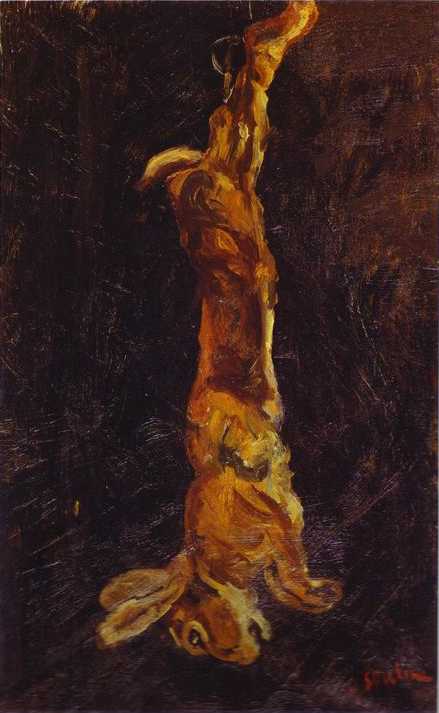 soutine le lièvre pendu