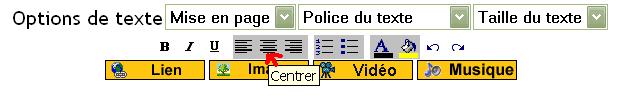 centrer