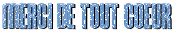 merci de tout coeur