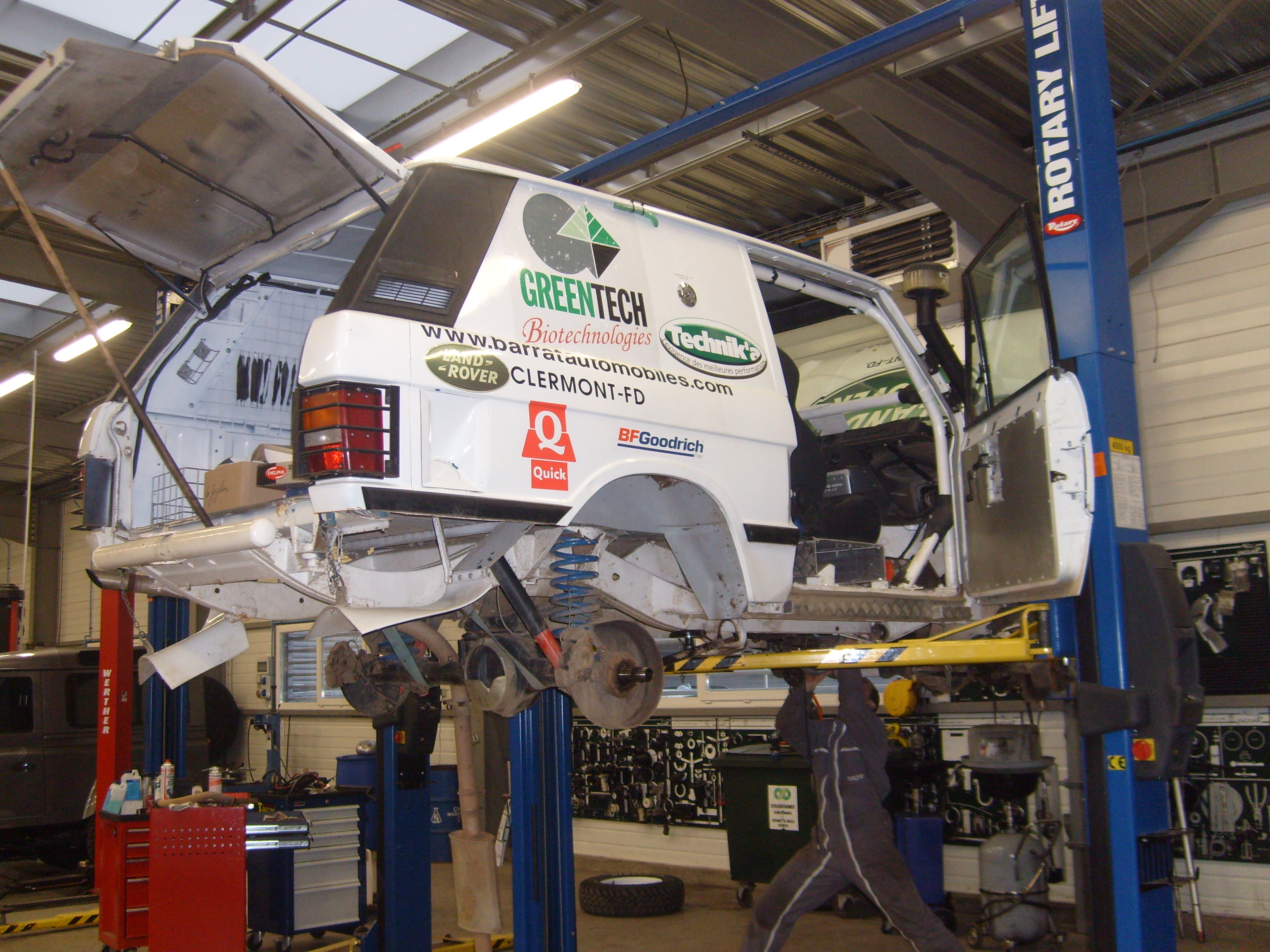 Photo rallye des gazelles land rover 2195