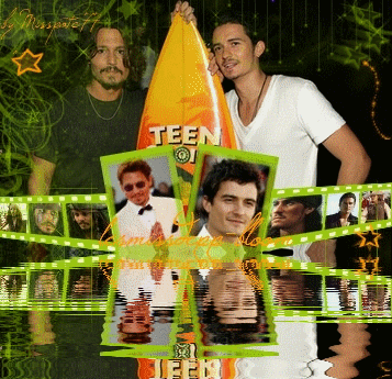 Johnny and Orlando for Lesmissdepp-bloom