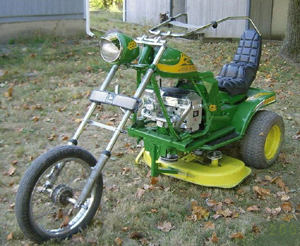 Trike-tondeuse