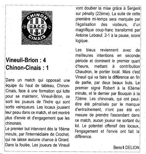 VINEUIL - USCC 1 30 