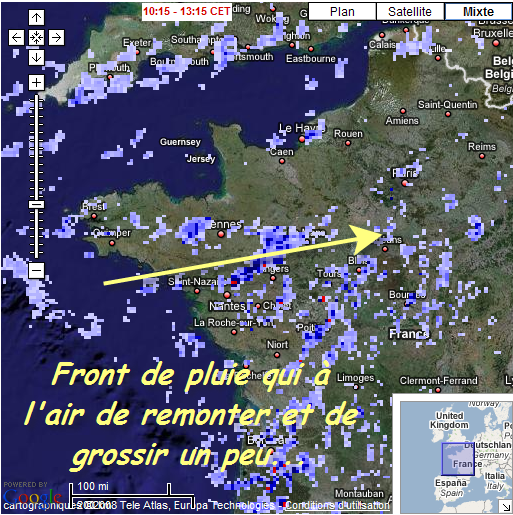Interprétation quotidienne des radars de pluie (pour Paris): 080412020049142181938531