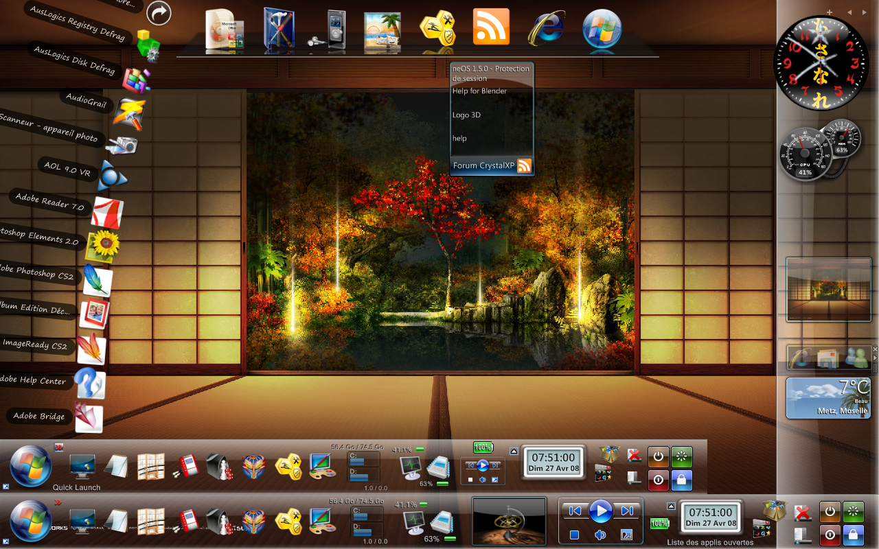 Screenshot12_TaskBar 1280Diapo + 1024_PlayerGlass