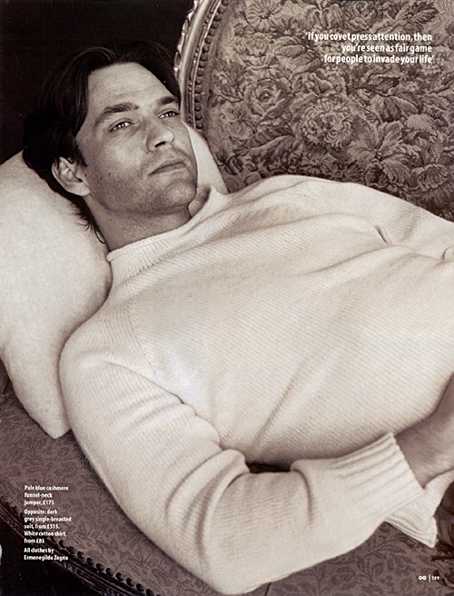 Dougray pour GQ-UK . Mai 