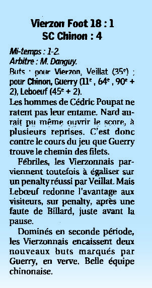 04 MAI VIERZON - USCC 1