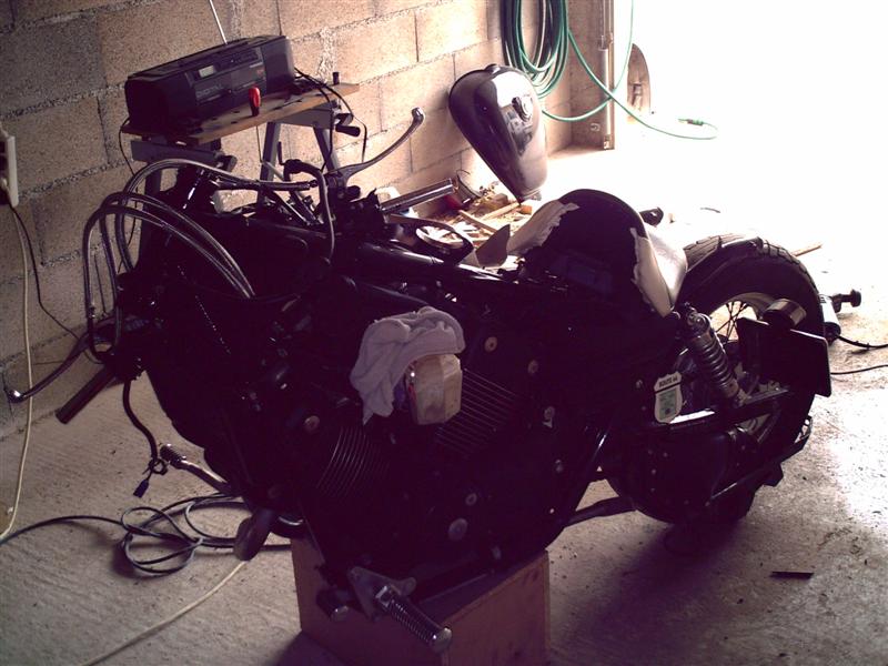 demontage moto03