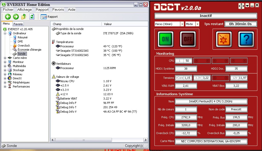 OCCT v2.0.0a + EVEREST 2.20