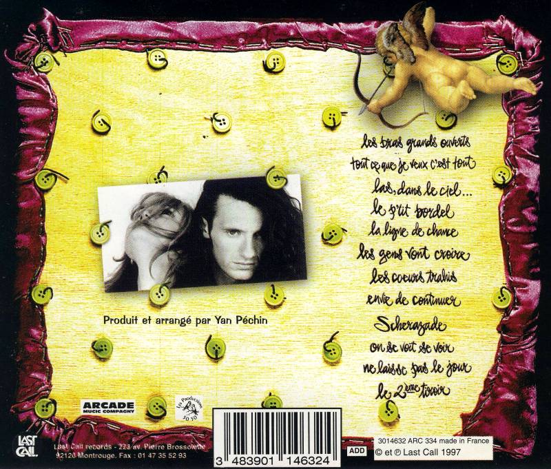 "MARIE FRANCE" (CD album, 1997) 080702031529277292236753