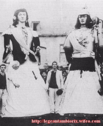 COUPLE GOLIATH ANCIENNE 16