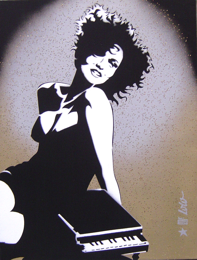 MARIE FRANCE dessinée par M. LOLO sur un mur de Paris (août 2008). 080725013304277292311378