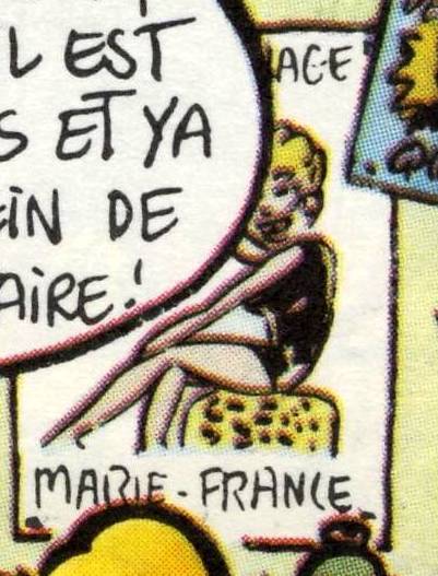 Clin d'oeil BD de MARGERIN à MARIE FRANCE (1982) 080813122114277292374883