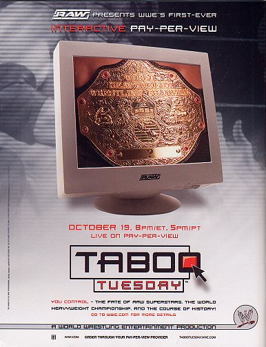  taboo tuesday cyber sunday 2004 