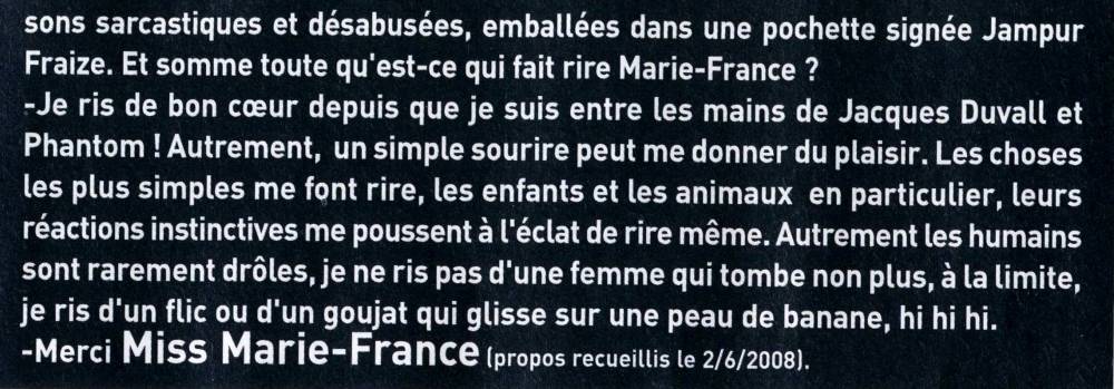 MARIE FRANCE dans "FLUIDE GLACIAL" (septembre 2008) 080901072325393752446504