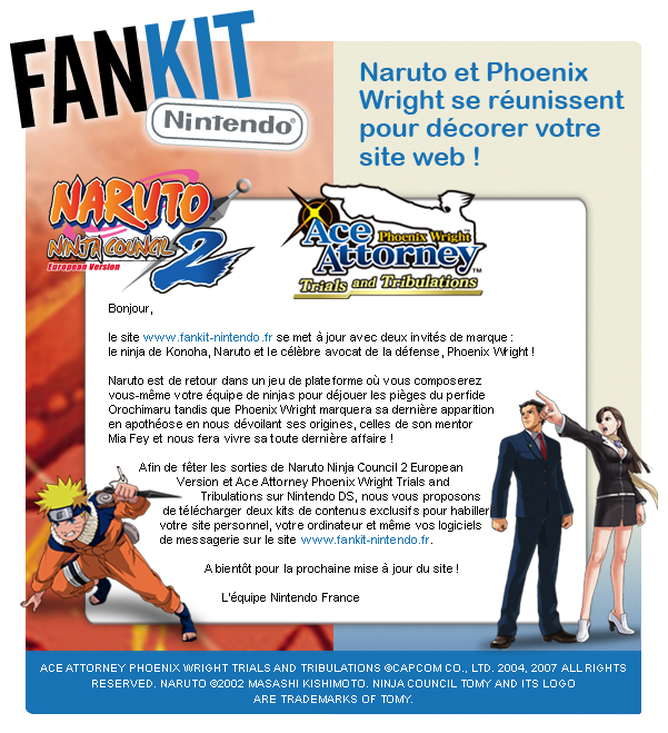 Nintendo Newsletter 13 Octobre 2008 081013113847305142605768