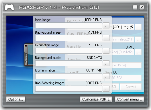 الآن طريقة تحويل ألعاب الPS1 إلىPSP مع الشرح 08112608295818562802712