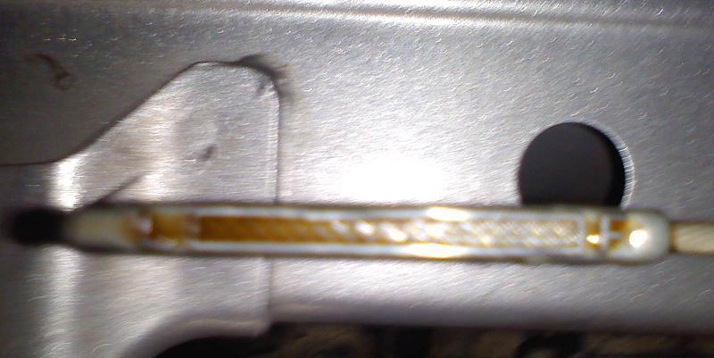 cot&eacute; moteur a chaud