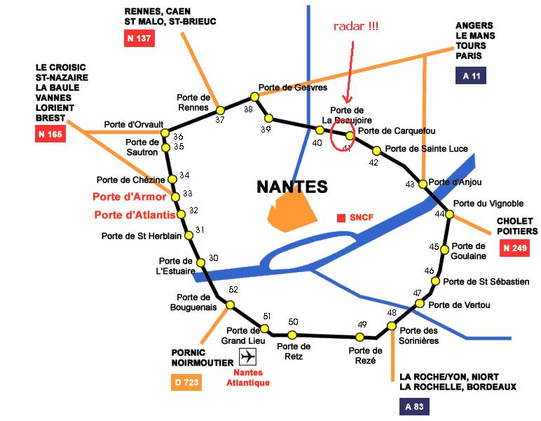 P&Atilde;&copy;riph Nantes radar