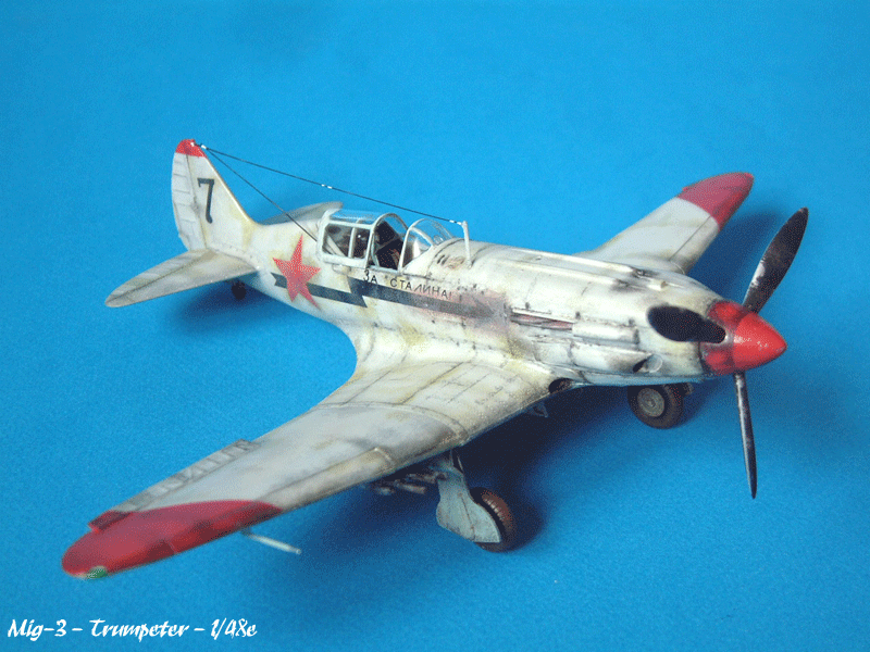 [Trumpeter] Mig-3  Late Version, 1/48e 081230024930476902931766