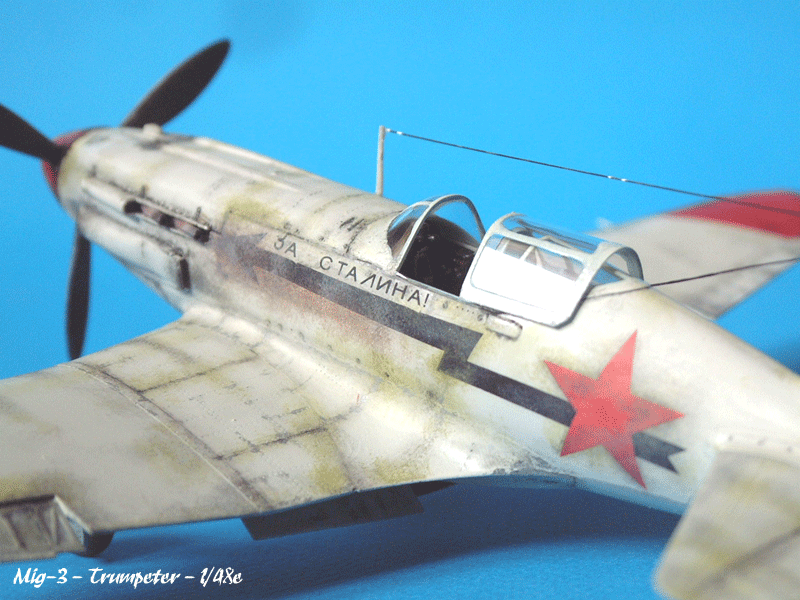 [Trumpeter] Mig-3  Late Version, 1/48e 081230025416476902931782