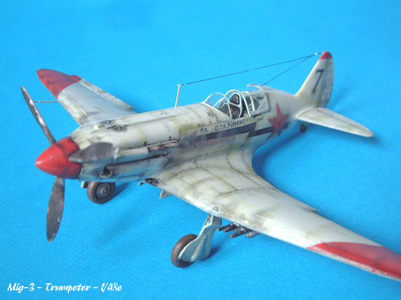 [Trumpeter] Mig-3  Late Version, 1/48e 081230025551476902931792