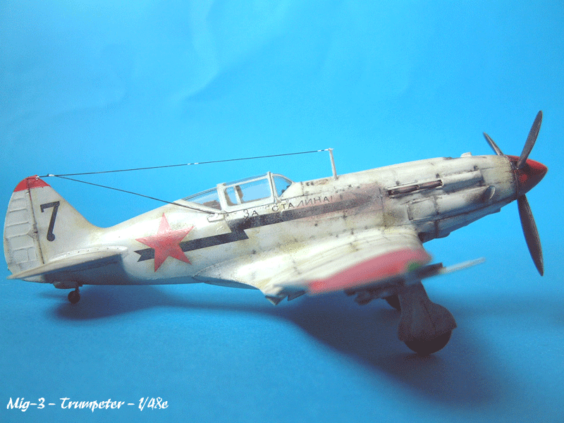 [Trumpeter] Mig-3  Late Version, 1/48e 081230025848476902931803