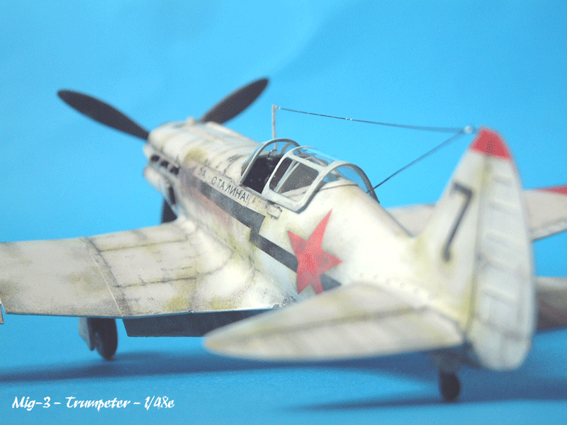 [Trumpeter] Mig-3  Late Version, 1/48e 081230030048476902931811